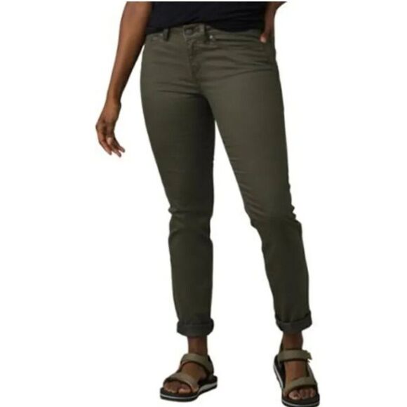 PRANA Kayla Jean Green Size 6 /28 - Picture 1 of 6